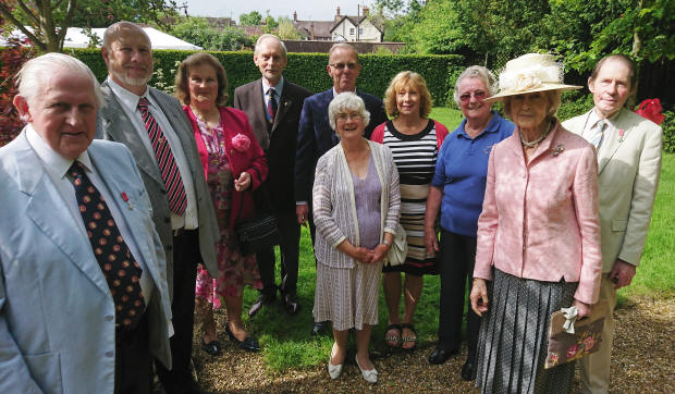 Princess Alexandra meets some of the volunteers (May 2017)