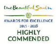 The Beautiful South Highly commended logo